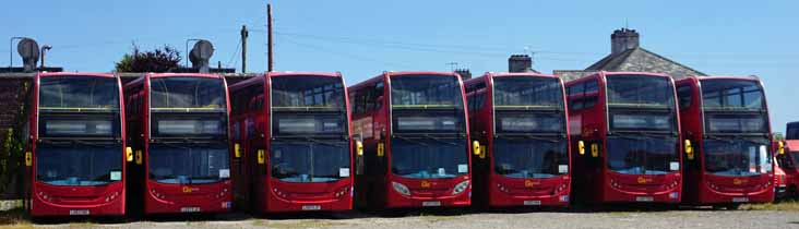 Go Ahead London Alexander Dennis Enviro400 4013, 4008, 4007, 4003, 4009, 4010 & 4012